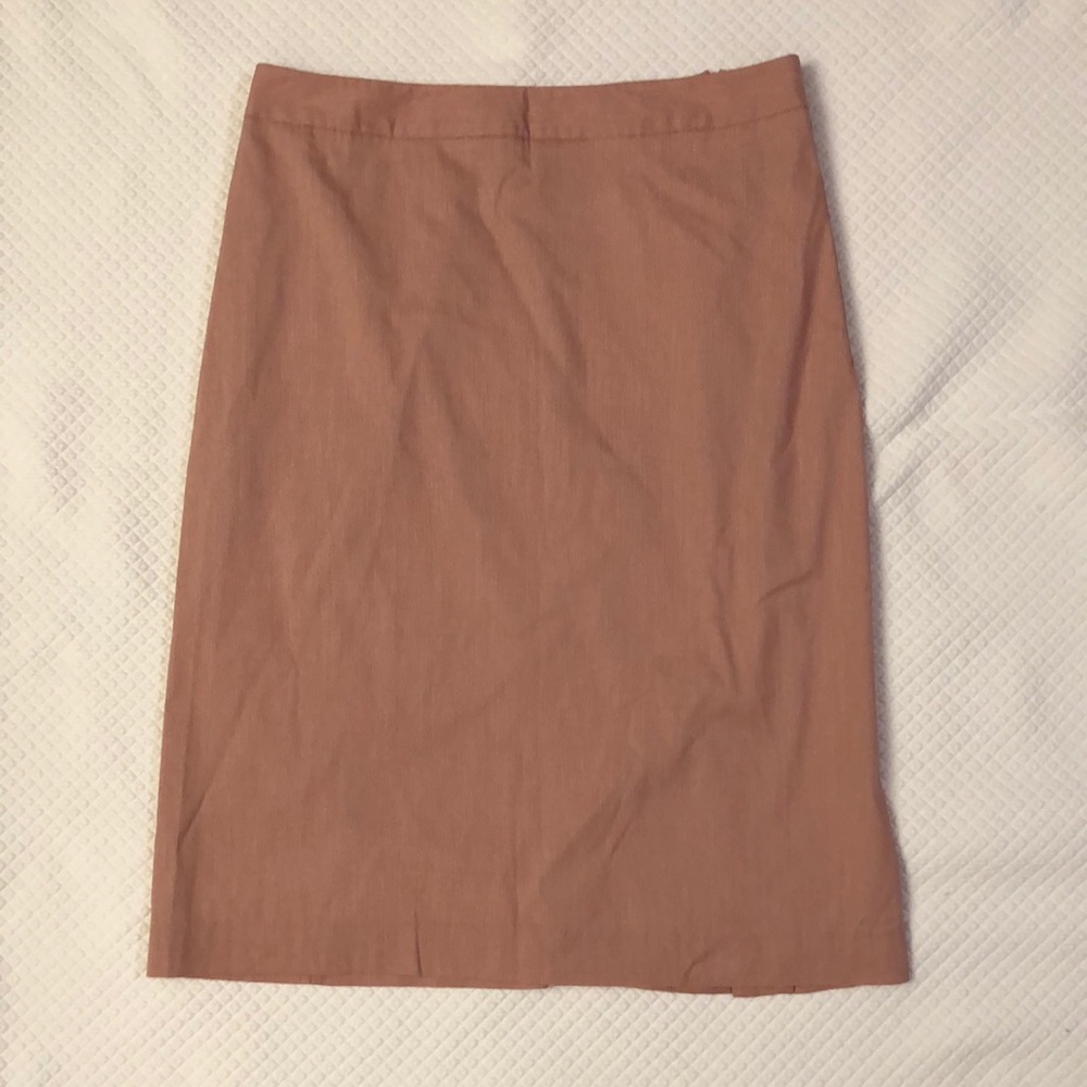 Calvin Klein Red Pencil Skirt